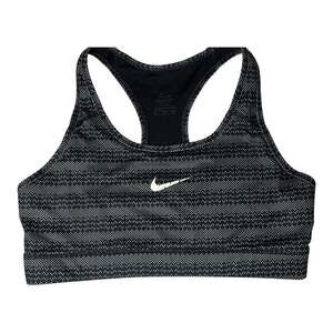 Nike Women's Medium Dri-FIT Victory compression Zig Dot Print Sports Bra
